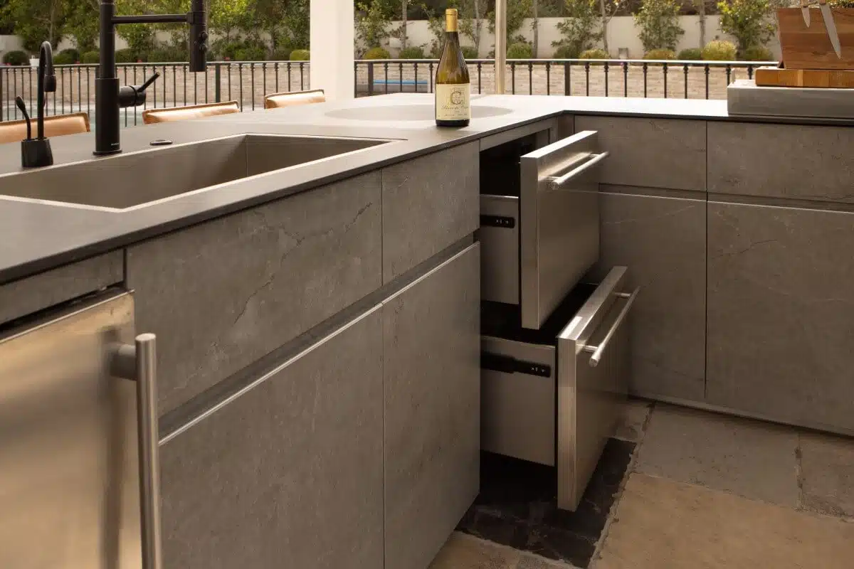 מטבח חוץ מעוצב