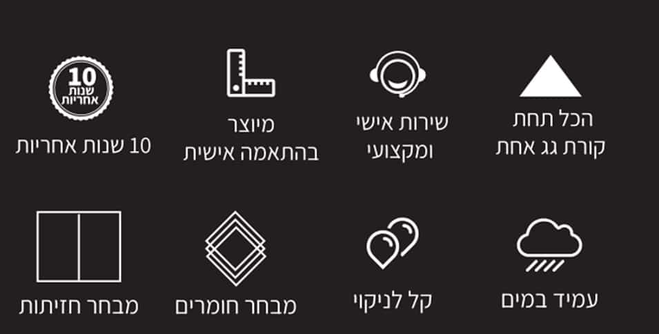 השירותים שלנו למטבחי חוץ