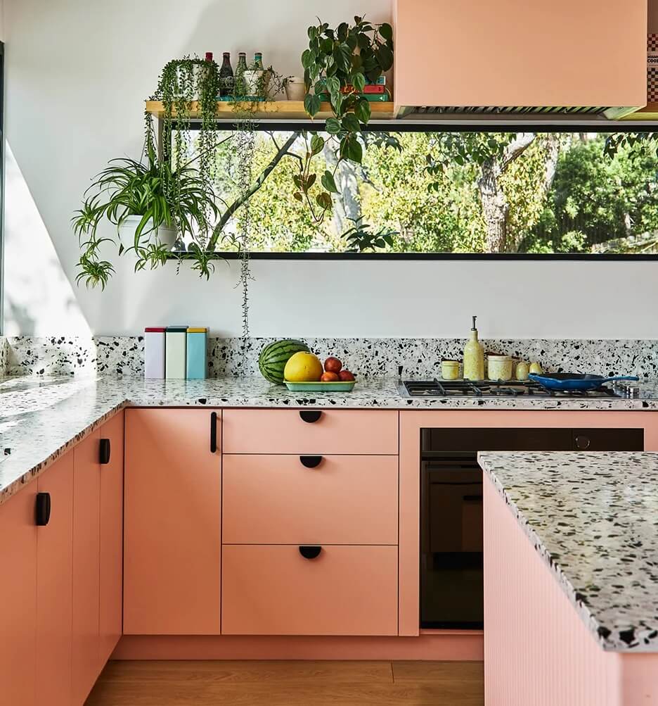 מטבח בצבעי פסטל